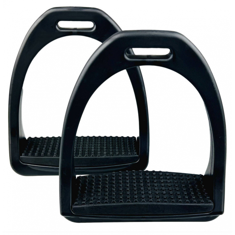York strzemiona plastikowe Evo czarne 12cm