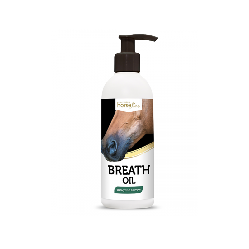 HorseLine Breath Oil nawilżająca oliwka do pyska ułatwiająca oddychanie 250ml