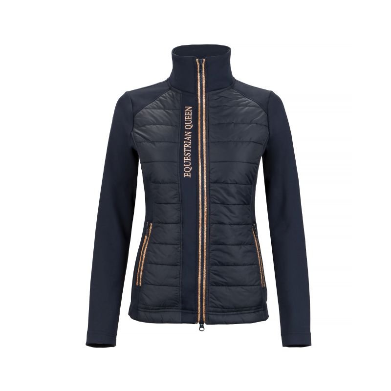 EQ.QUEEN bluza Elvira granatowa
