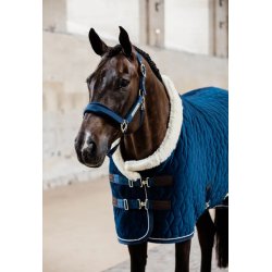 Kentucky kantar Velvet granatowy
