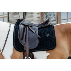 Kentucky czaprak Velvet Pearls czarny ujeżdżeniowy