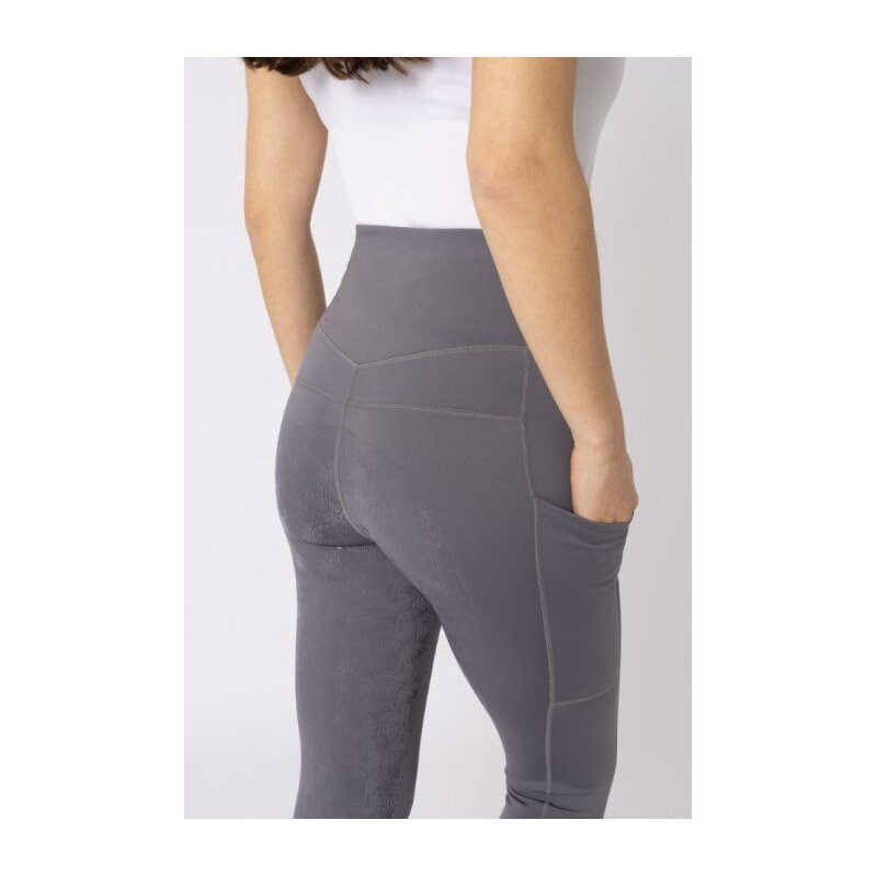 Horze legginsy Daria ciemnoszare