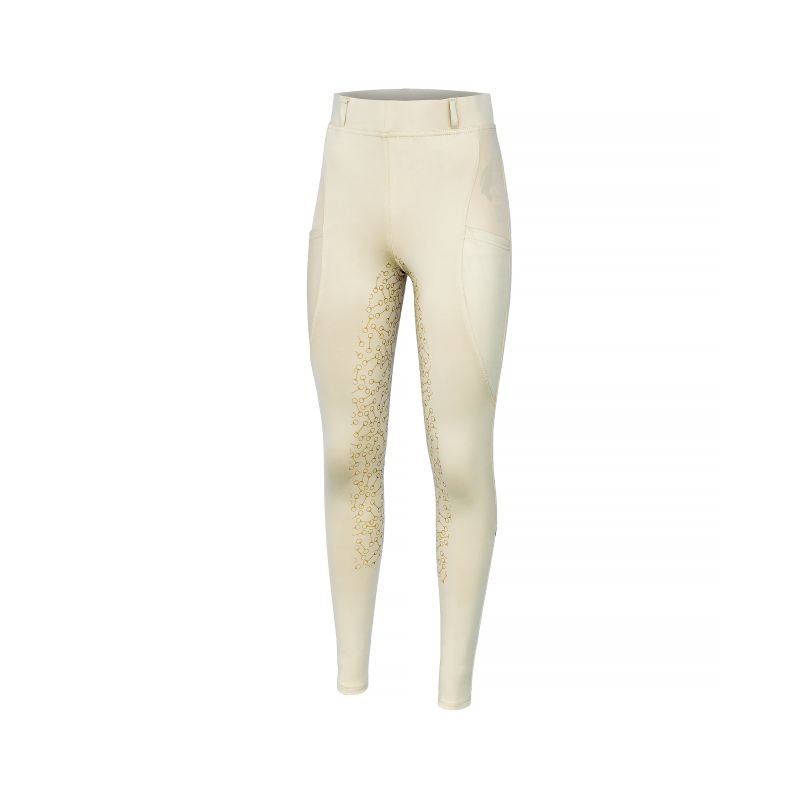 Start legginsy Kensington młodzieżowe beżowe