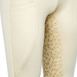 Start legginsy Kensington młodzieżowe beżowe