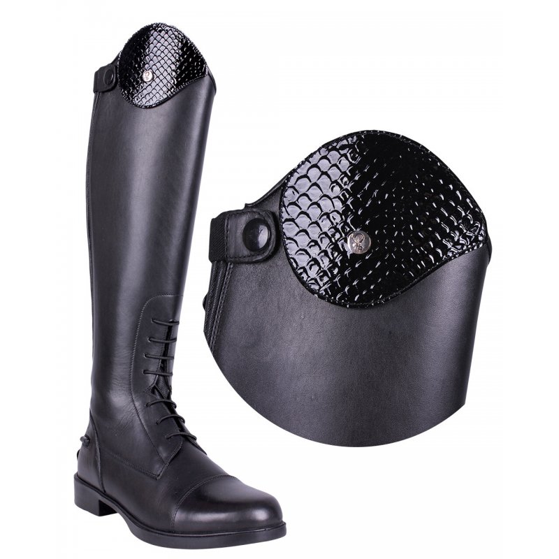QHP nakładka na oficerki Romy Croco Black 38/40