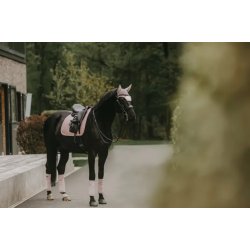Kentucky czaprak Velvet Pearls pudrowy róż ujeżdżeniowy