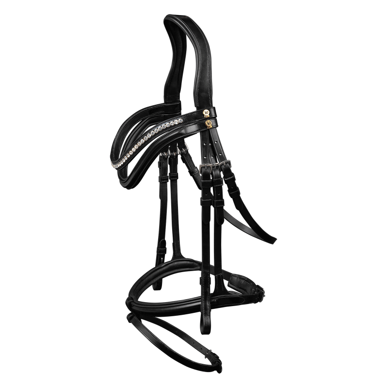 Waldhausen ogłowie Harmony S-Line czarne
