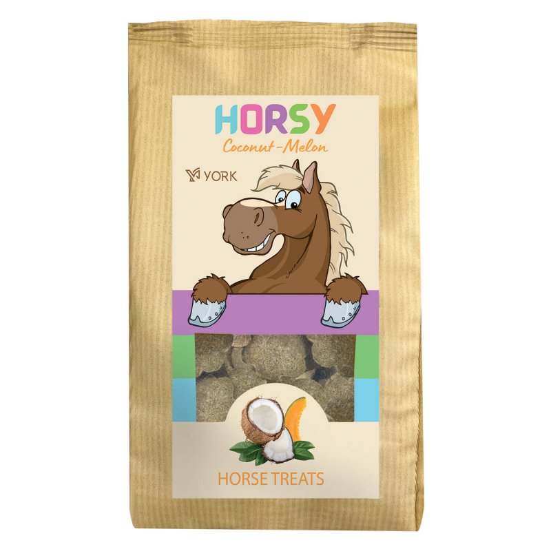 York Horsy cukierki dla konia kokos-melon 600g