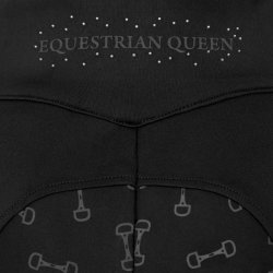 EQ.QUEEN legginsy Salford czarne