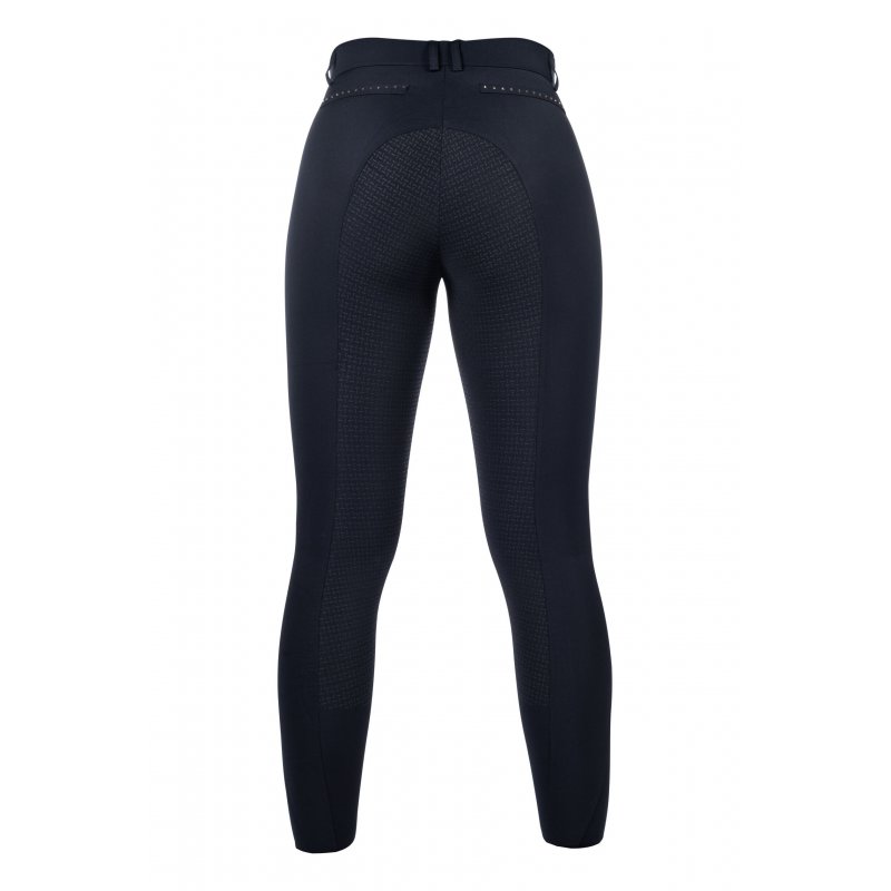 HKM bryczesy Rosegold Glamour granatowe