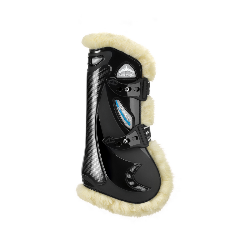Veredus ochraniacze Carbon Gel Vento Save the Sheep przód czarne
