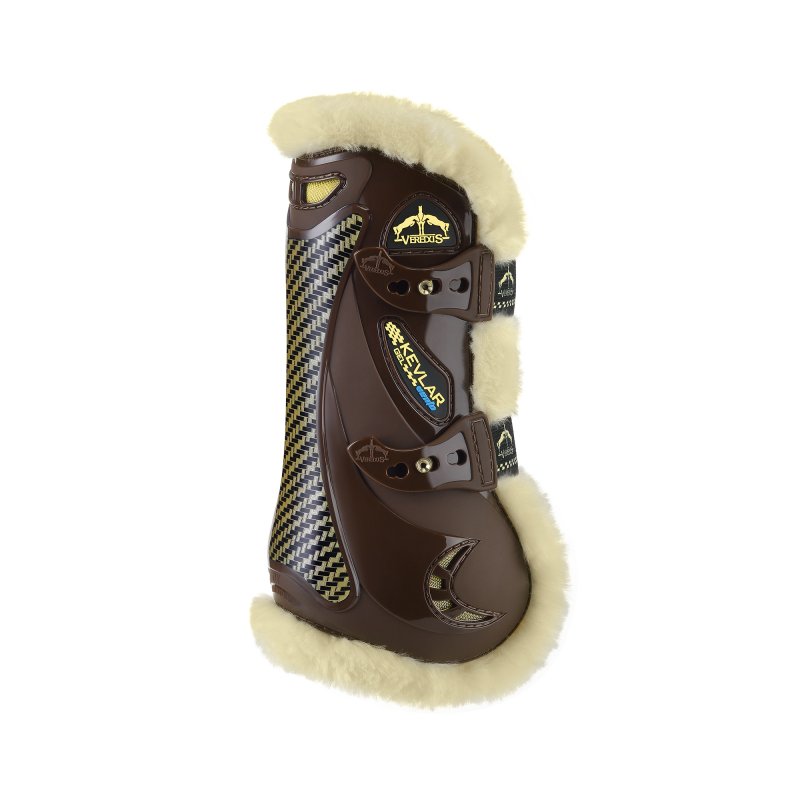 Veredus ochraniacze KEVLAR GEL z futrem przednie