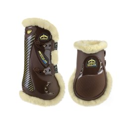 Veredus ochraniacze KEVLAR GEL z futrem przednie