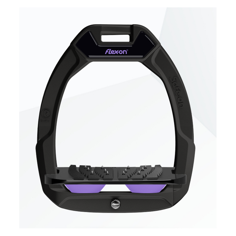 Flex-On strzemiona Safe-On black-black-fresh lila