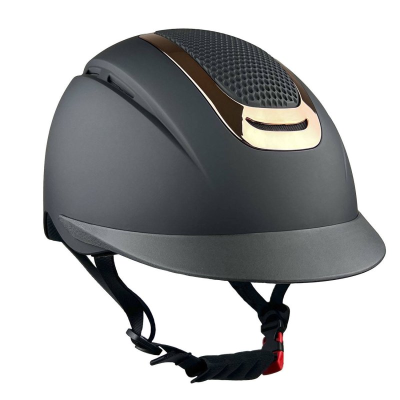 York kask Saphire Rose Gold czarny