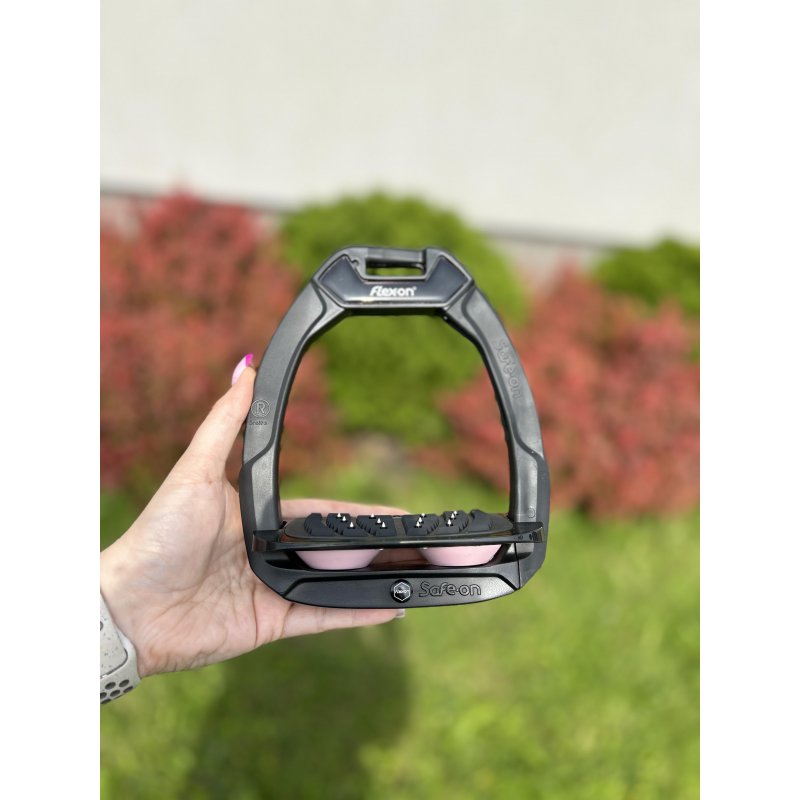 Flex-On strzemiona Safe-On black-black-light pink