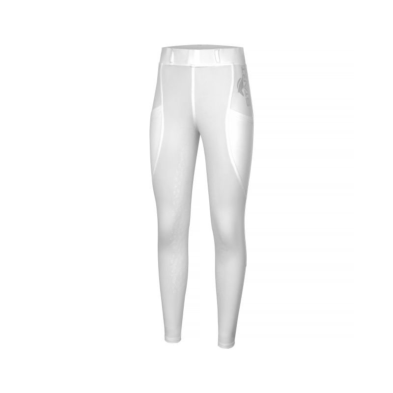 Start legginsy Kensington młodzieżowe białe