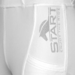 Start legginsy Kensington młodzieżowe białe