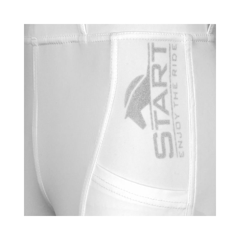 Start legginsy Kensington młodzieżowe białe