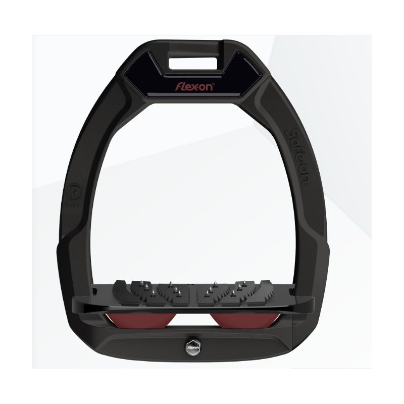 Flex-On strzemiona Safe-On black-black-burgundy