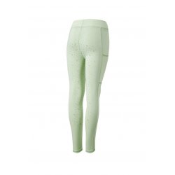 Horze legginsy Valeria dziecięce Dusty Aqua Green