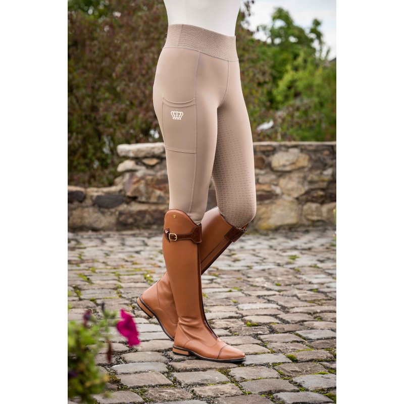 HKM legginsy Lavender Bay taupe