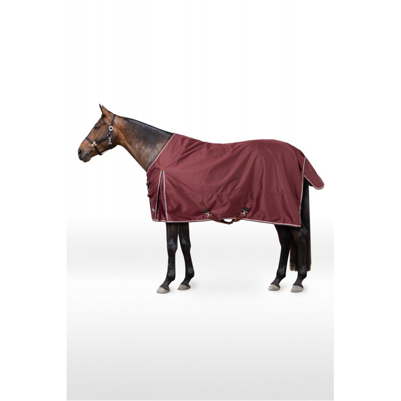Horze derka padokowa Glasgow 100g Burgundy Brown