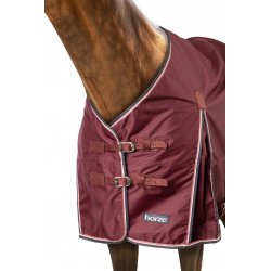 Horze derka padokowa Glasgow 100g Burgundy Brown