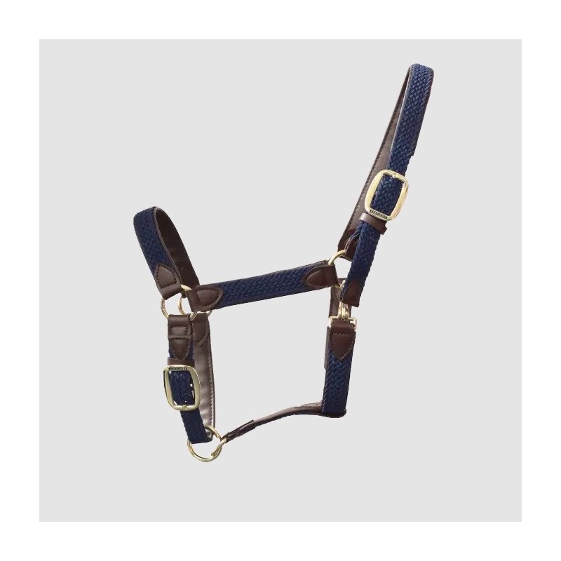 Kentucky kantar pleciony Plaited granatowy
