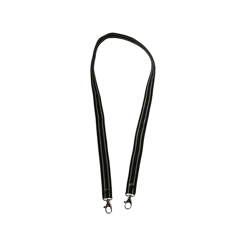 Aperia wodze Hobby Horse czarno-srebrne
