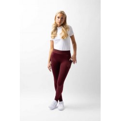 Horze legginsy Maia burgundy brown