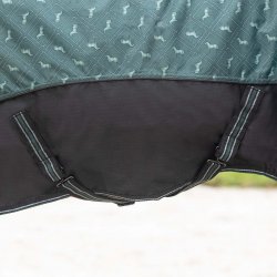 QHP derka padokowa z kapturem 150g emerald