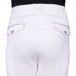 QHP legginsy dziecięce Juliet białe