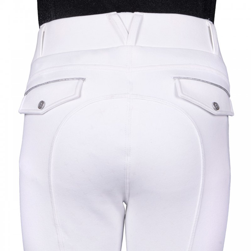 QHP legginsy dziecięce Juliet białe