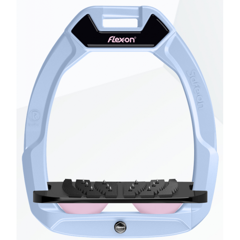 Flex-On strzemiona Safe-On blue glacier-black-light pink