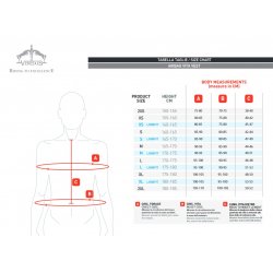 Veredus wybuchowa kamizelka ochronna Vita Long Fit Black