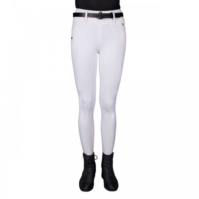 QHP legginsy zimowe Juliet białe