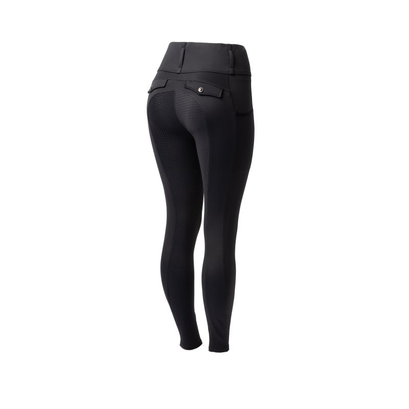 Horze legginsy zimowe Anya Caviar Black