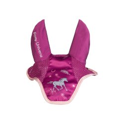 HKM nauszniki Polly magenta