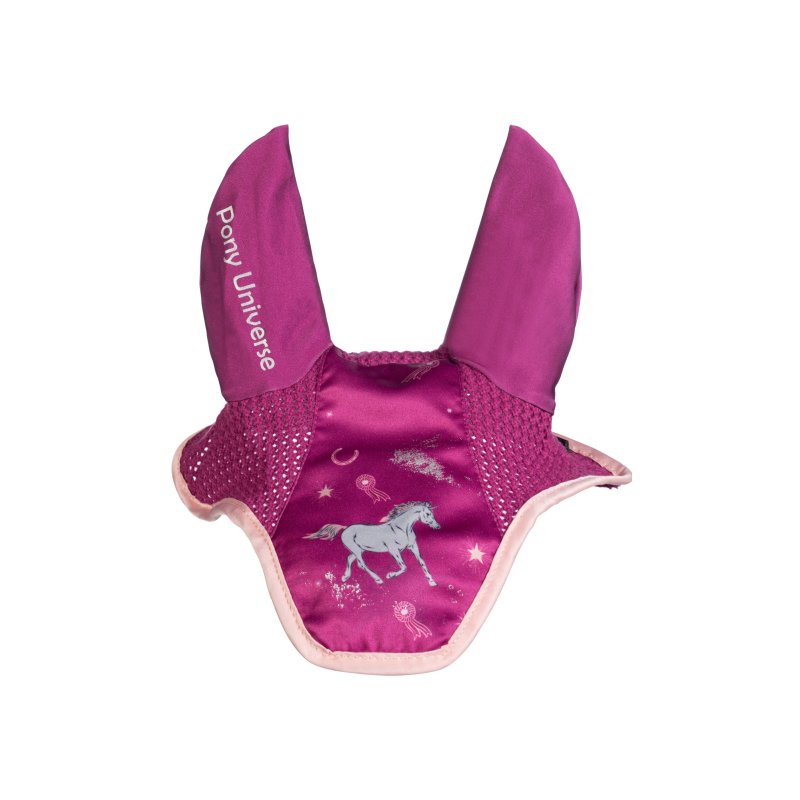 HKM nauszniki Polly magenta
