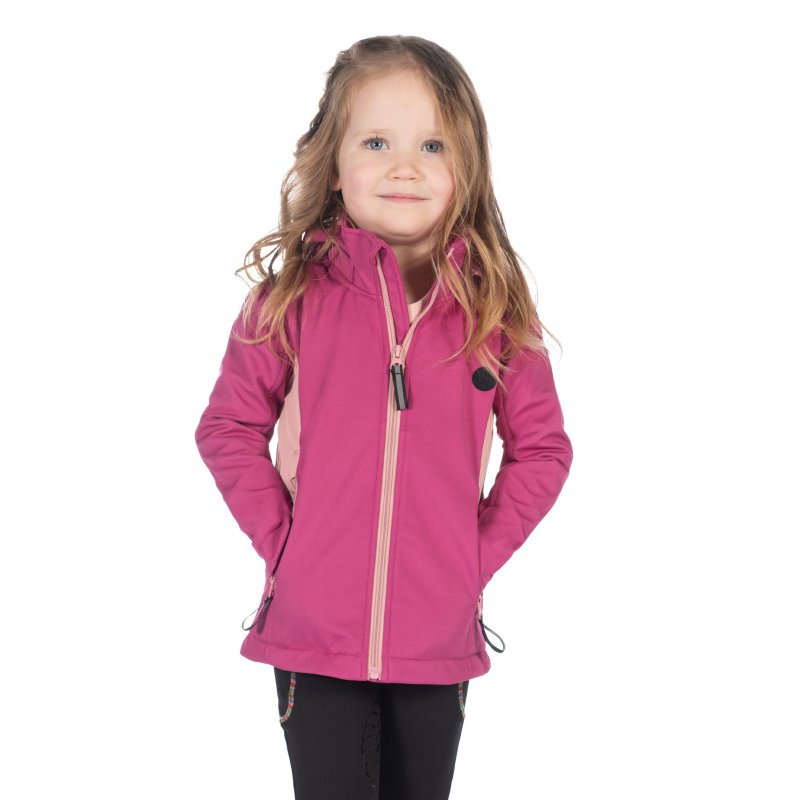 HKM kurtka softshell Polly magenta