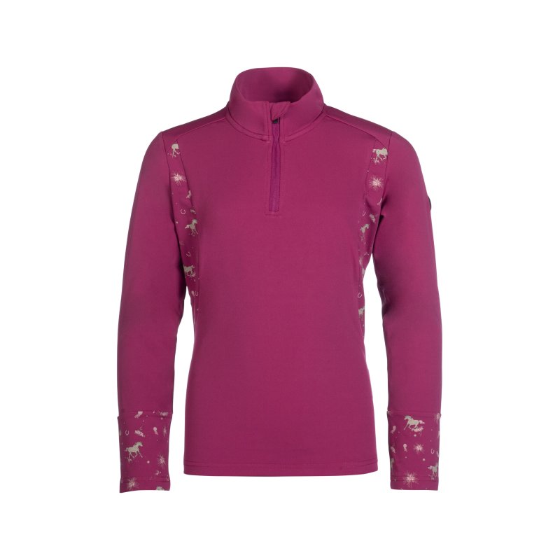 HKM koszulka techniczna Polly magenta