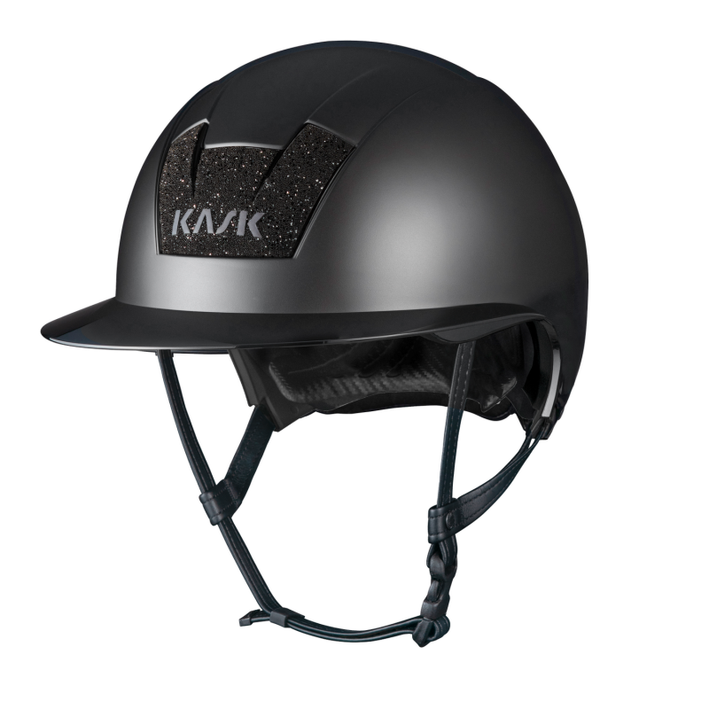 Kask kask Kooki Lady Black Matt Swarovski Carpet