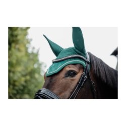 Kentucky nauszniki Velvet Wellington zielone