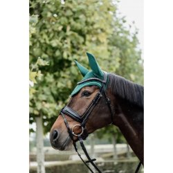 Kentucky nauszniki Velvet Wellington zielone