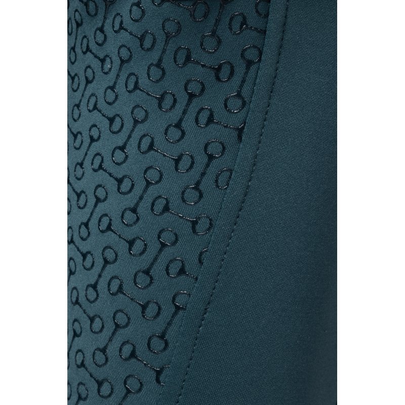 Horze bryczesy zimowe Rhea dziecięce dark sea green