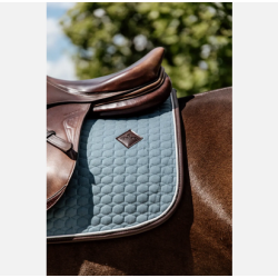 Kentucky czaprak Classic Leather dusty blue