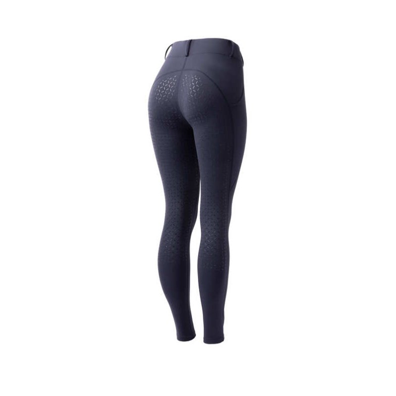 Horze legginsy zimowe Dea polar blue