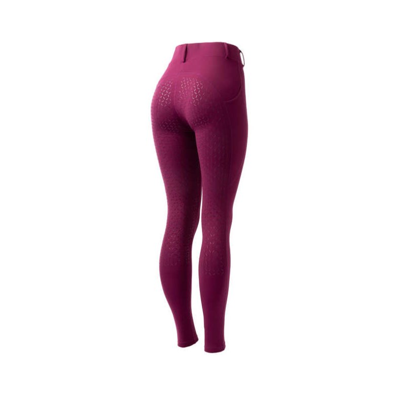 Horze legginsy zimowe Dea purple potion