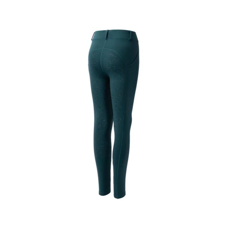 Horze legginsy dziecięce zimowe Dea Kids dark sea green